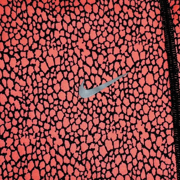 Nike Dri-Fit Aop Relay Crop Running Womens Active Leggings - Picture 2 of 5